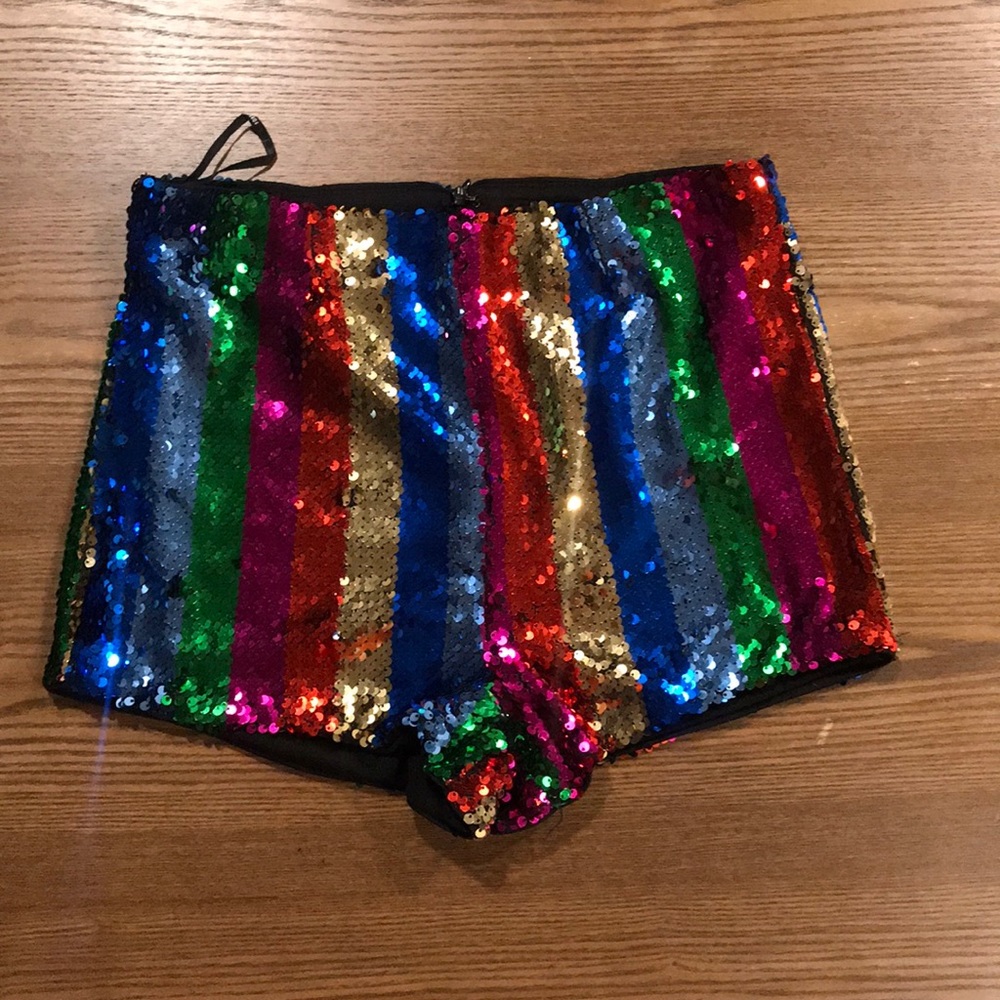 Forever 21 Sequined Shorts (M)